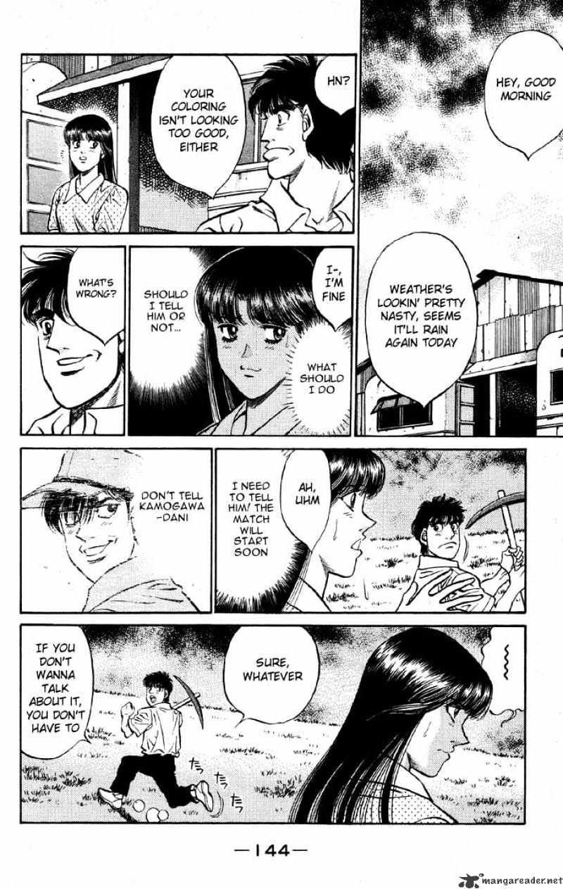 Hajime no Ippo: Fighting Spirit, Chapter 405 image 02